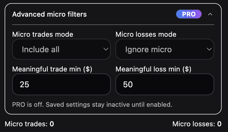 Micro Filters